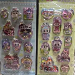 ラブブウォーターシール大きめ2枚