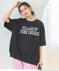 coca半袖ロゴスウェット M