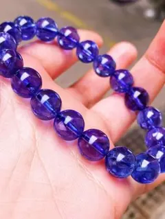 ⭐︎【極上品】天然 タンザナイトブレスレット 10.3mm