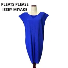 ISSEY MIYAKE PLEATS PLEASE 半袖ワンピース サイズ4 - メルカリ