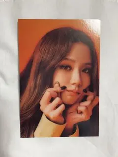BLACKPINK the album jisoo ポストカード
