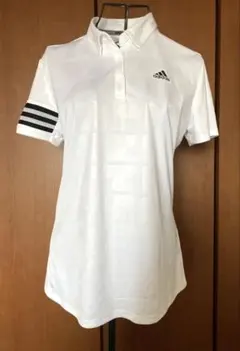 ✨美品✨adidas レディースゴルフポロシャツホワイト　 XLサイズ