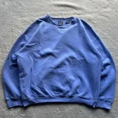 【極上】80s90s USA製OLD GAP 前V スウェット 無地 デカタグ