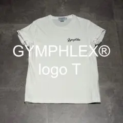 【Gymphlex】ジムフレックス ロゴ刺繍半袖Tシャツ ホワイト 12 綿 Lのサムネイル