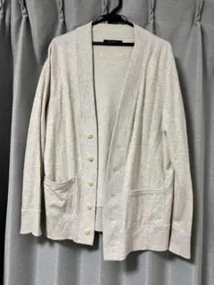 Urban Research オフホワイト カーディガン サイズL