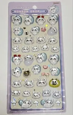 新品☆正規品ボンボンドロップシール★ちいかわ　モモンガ