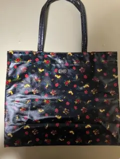 FEILER 花柄トートバッグ 黒