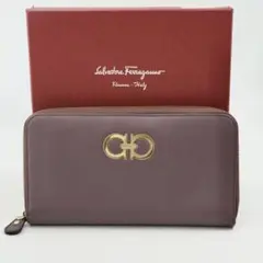 2025年最新】Salvatore Ferragamo カラー：パープル系 長財布の