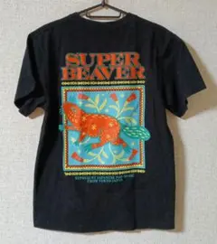SUPER BEAVER ウォールアートTシャツ（ブラック/M）のサムネイル