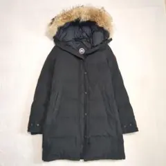 カナダグース マッケンジー コヨーテファー ダウンコート ネイビー S