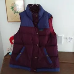 L.L.Bean ダウンベスト パープル/ブルーのサムネイル