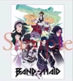 BAND-MAID A2ポスター 10th anniversary tour - メルカリ