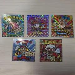 ロッテ ご当地ビックリマンシール 西日本編 5枚セット