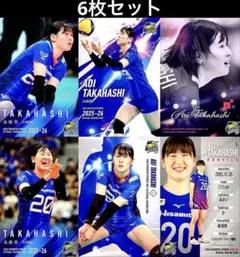 高橋葵　コンプリート SAGA久光スプリングス 2025 レギュラー6枚