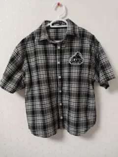XLARGE 半袖チェックシャツ