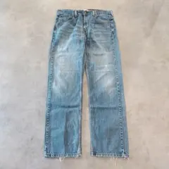 リーバイス569 Levis W34 ブルーデニム 青 ヒゲ 古着 16745