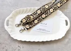 インド刺繍リボンスマホショルダー