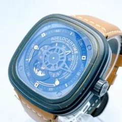 771 AGELOCER アゲロサー 自動巻き スクエア 腕時計 - メルカリ