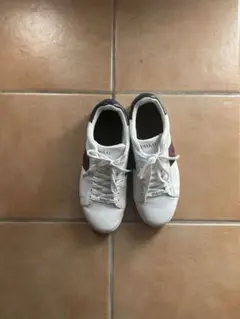 【大特価】　POLO ホワイト ネイビー スニーカー