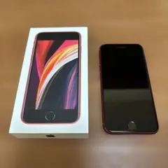 【美品】iPhone SE (第2世代) レッド 64 GB SIMフリー