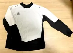 Umbro ピステ・ウィンドブレーカー 白/黒