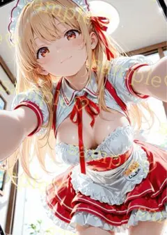 キラキラ　かわいい　AIイラスト　ポスター　A4サイズ　a475
