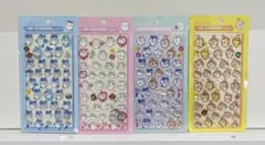 ちいかわボンボンドロップシールキャラクター 3Dステッカー 4パックセット