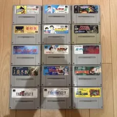 スーパーファミコン ゲームソフト 15本セット