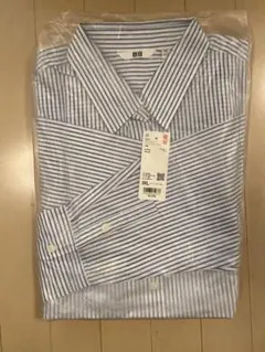 ユニクロ　エクストラファインコットンストライプシャツ3XL