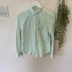 gap ミントグリーン　オックスフォードシャツのサムネイル