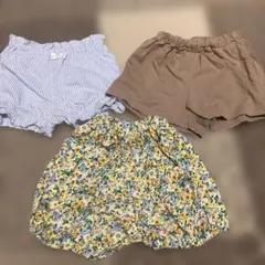 ELFINDOLL 半ズボン 70-80サイズ 3点セット