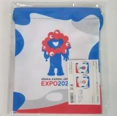 【新品未開封】EXP02025 ミャクミャク 巾着(WORLD)