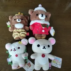 リラックマ コリラックマぬいぐるみ 4体セット