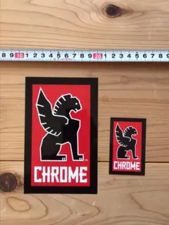 クローム　CHROME ビックロゴステッカー【値引不可】のサムネイル