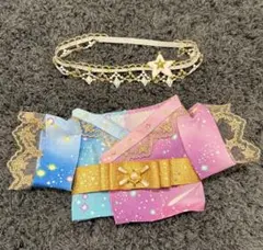 20cm限定着せ替えぬいぐるみ服煌めくレース和服