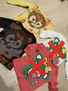 女の子 双子 まとめ売り ロンＴ セットのサムネイル