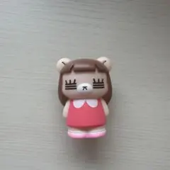 コレサワ れ子ちゃん ソフビマスコット 指人形　ピンク