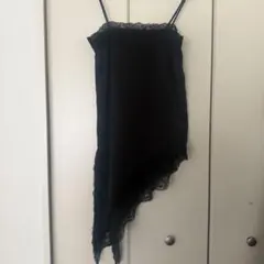 ZARA ZW COLLECTION レースキャミソールトップス ドット柄