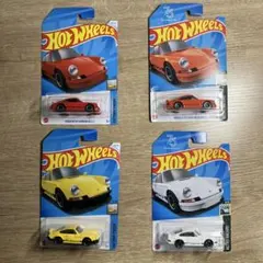 Hot Wheels ポルシェ911 4台セット