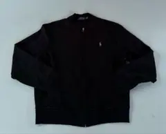 Polo Ralph Lauren Mサイズ　ジップアップトレーナー　黒