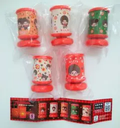 モンチッチ なつかしミニルームライト 全5種セット コンプリート ガチャ