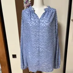 OPAQUE.CLIP水色 ブラウス