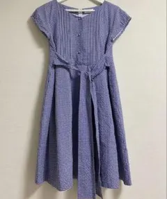 Bon mercerie⭐︎ワンピース　ブルーチェック