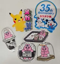 キャラクター ステッカーセット 35周年記念