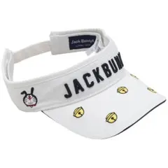 Jack Bunny バイザー ホワイト　ドラえもんコラボ