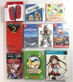 #6589 【現状品】 ゲーム空箱 9点 / switch Joy-Con 空箱