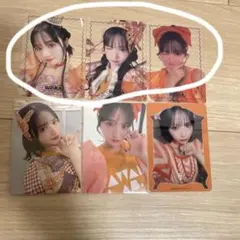 鎮西寿々歌 トレカ 上段3枚セット