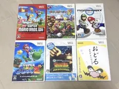 Wii ソフト　マリオシリーズセット