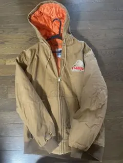 xlarge フード付きジャケット ブラウン