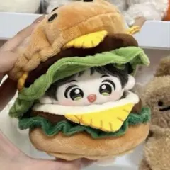 ぬい服　あんスタ　いつぬい　ぬいぐるみ ハンバーガー　着ぐるみ　着せ替え10cm